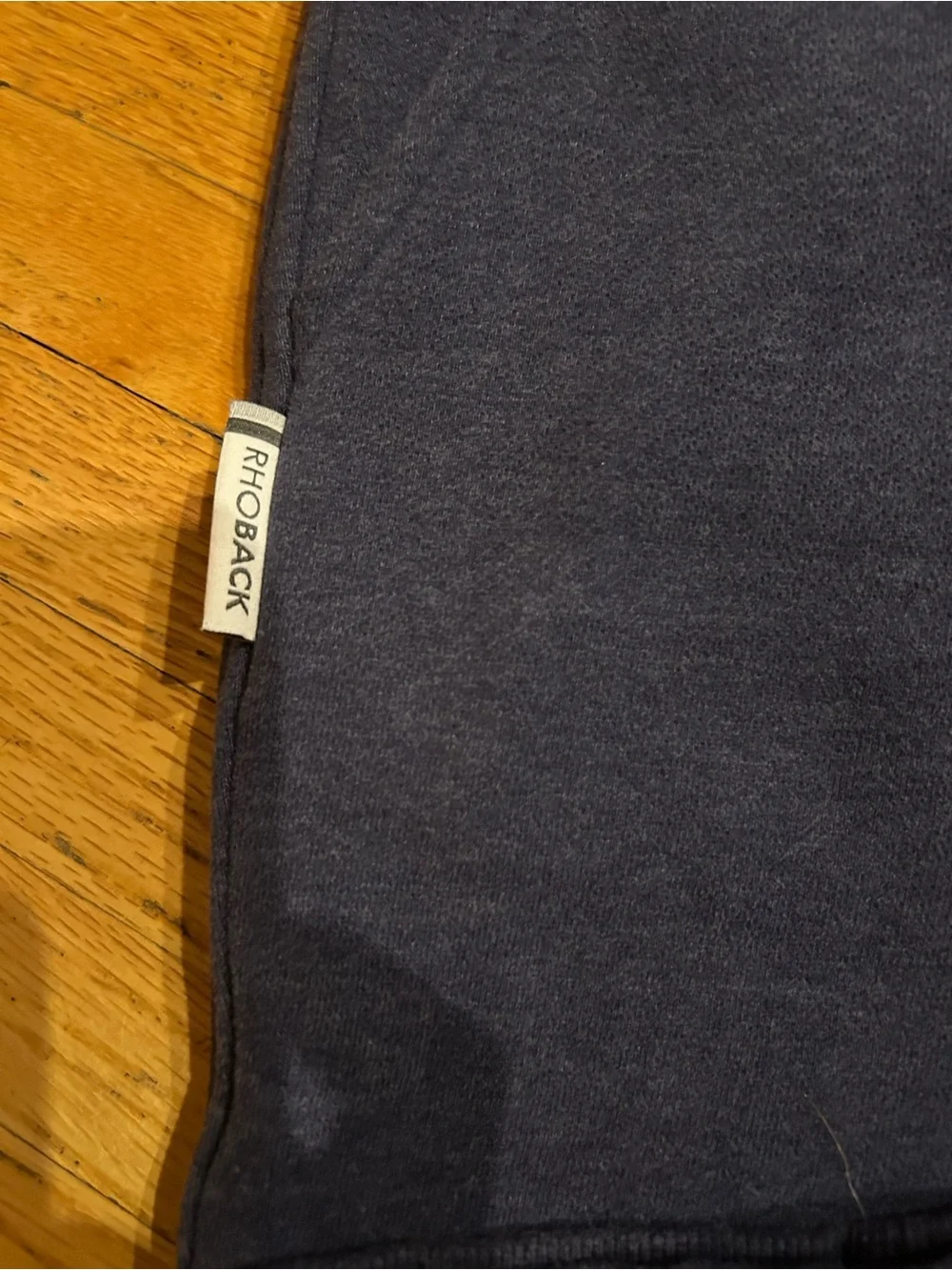 Rhoback Navy Blue clarity Jogger Sweatpants with Drawstring
